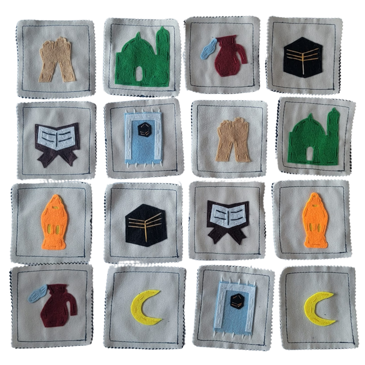 Islamic Pillars Memory Game