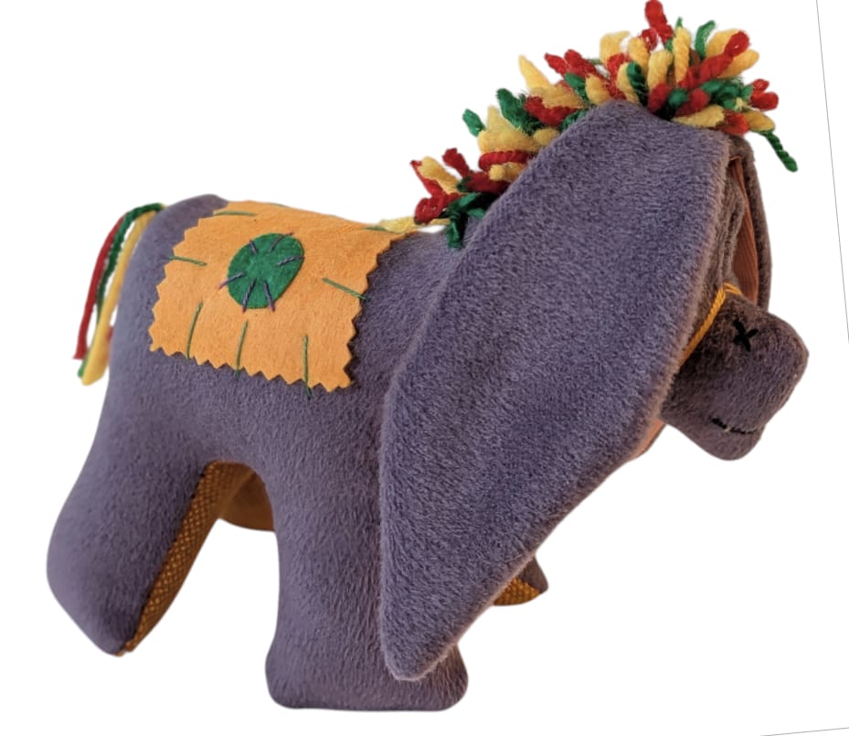 Pre-Order Plush Donkey - Purple