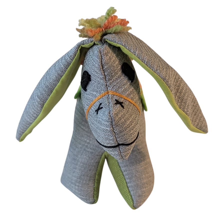 Pre-Order Plush Donkey - Gray