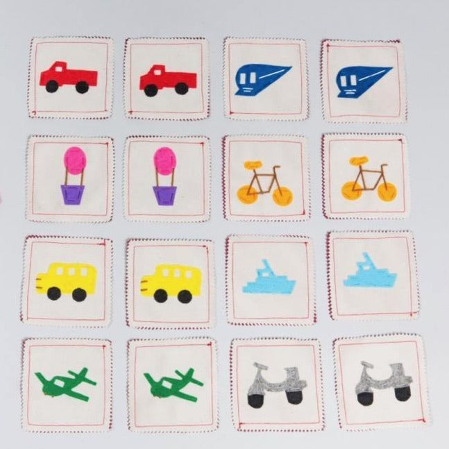 Transportation memory game - Child's Cup Full