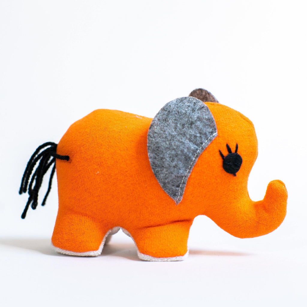 Small Elephant (Orange) - Zeki Learning