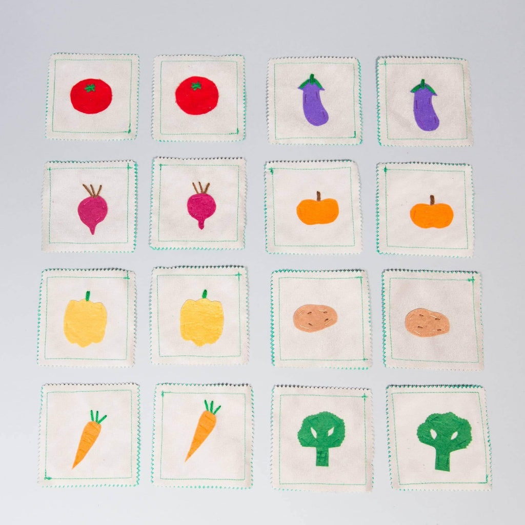 Vegetables memory game - Child's Cup Full